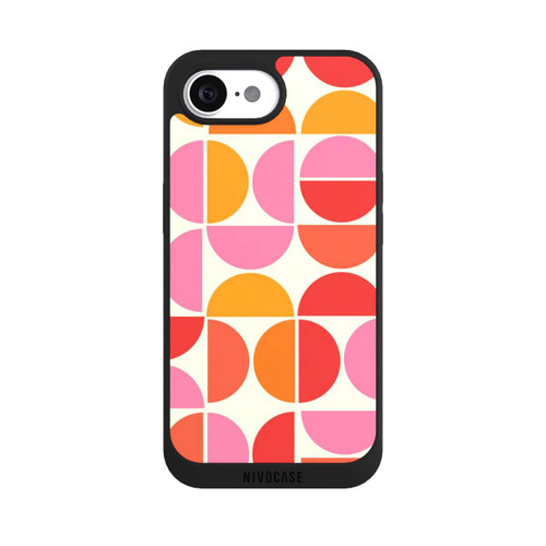 Apple iPhone 17e NIVOpure Retro Trend Muster Orange