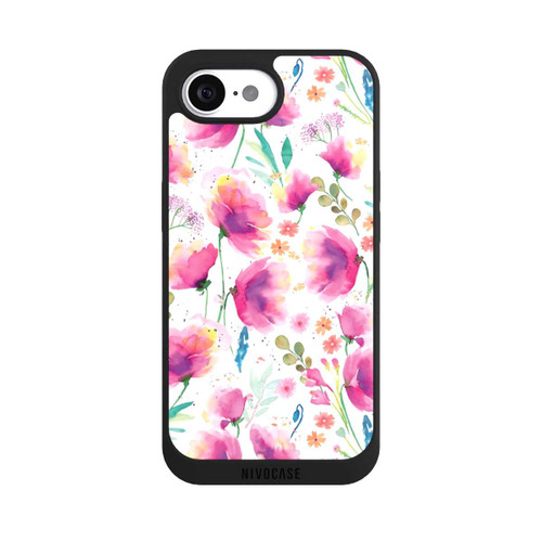 Apple iPhone 17e NIVOpure Watercolor Abstract Poppies
