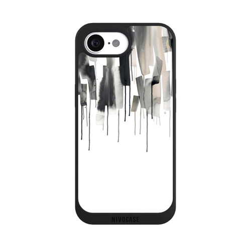 Apple iPhone 17e NIVOpure Watery Stripes Japandi Black