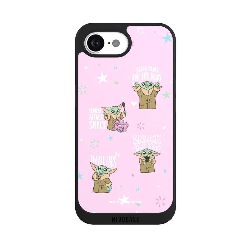 iPhone 17e NIVOpure Star Wars x Honeypuu Grogu Cute Pattern