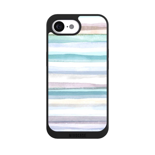 Apple iPhone 17e NIVOpure Pastellfarbene Streifen Blau