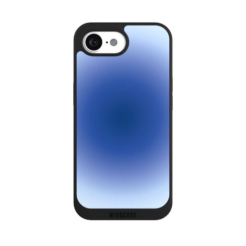 Apple iPhone 17e NIVOpure Aura blue circle