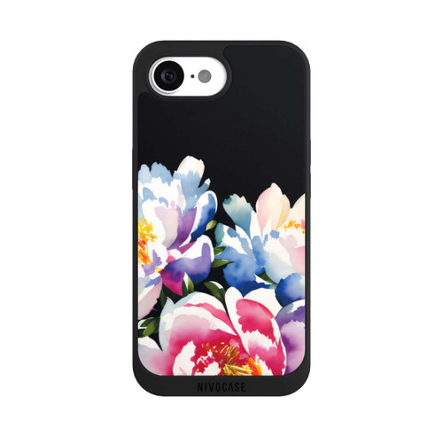 Apple iPhone 17e NIVOpure Watercolor Peonies