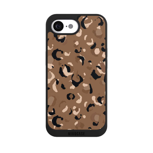 Apple iPhone 17e NIVOpure Leo Muster Braun