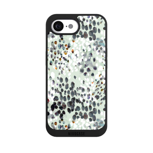 Apple iPhone 17e NIVOpure Modern Splash Pattern on Green