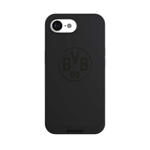 Apple iPhone 17e NIVOpure BVB Logo Schwarz Transparent