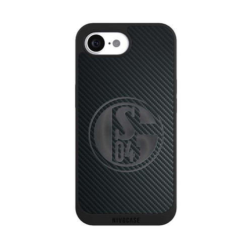 Apple iPhone 17e NIVOpure Schalke 04 Carbon Look