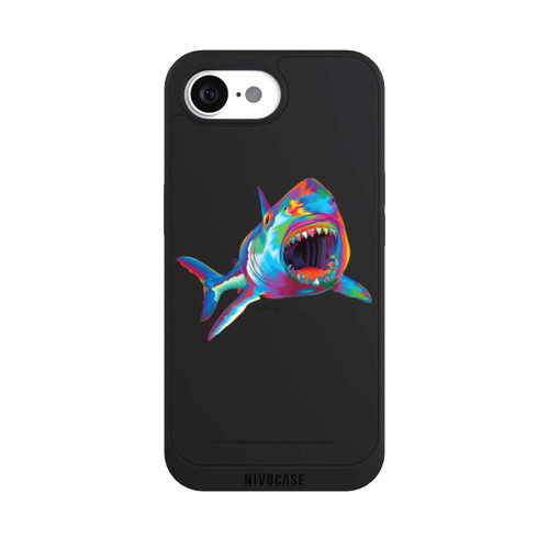 Apple iPhone 17e NIVOpure Shark Pop Colour transparent
