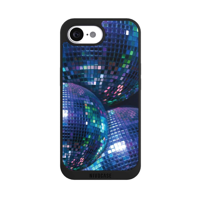 17 e NIVOpure Discokugel Blau Schwarz Partytime mit KI