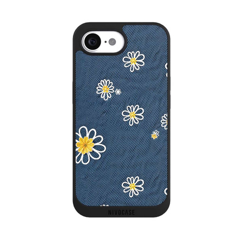 Apple iPhone 17e NIVOpure Jeans Flowers Pattern with AI