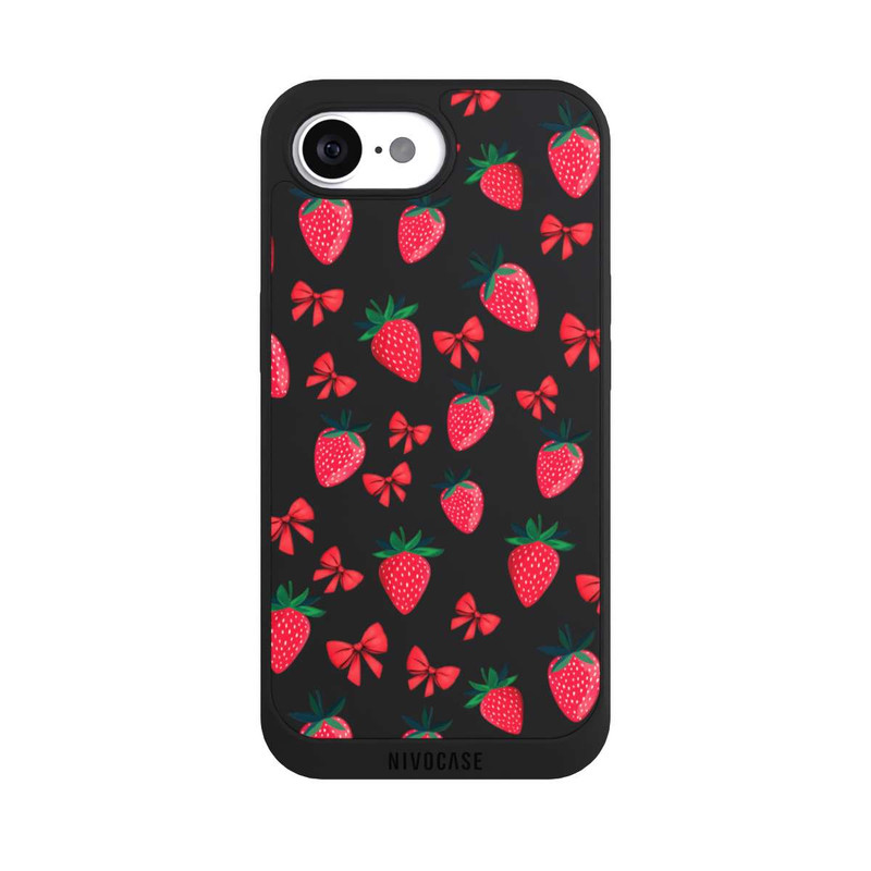 17 e NIVOpure Strawberry Heart Ribbon Pattern Transparent