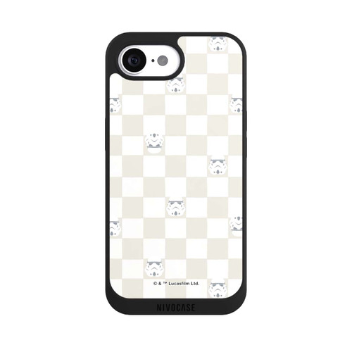 Apple iPhone 17e NIVOpure Stormtrooper Checked Pattern Beige