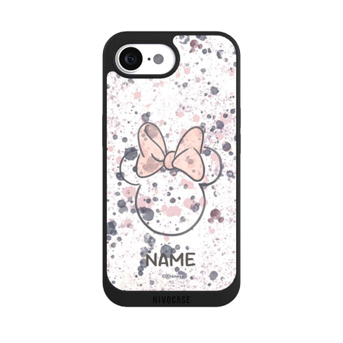Apple iPhone 17e NIVOpure Minnie Watercolor Personalisierbar