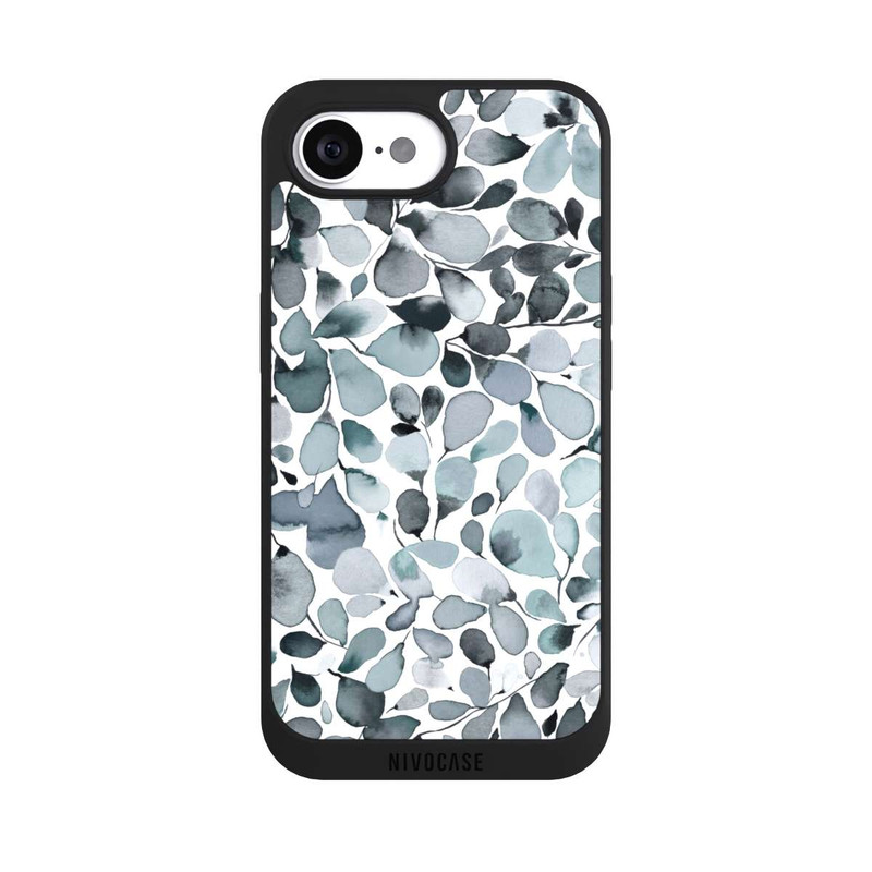 17 e NIVOpure Eucalyptus Watercolor Leaves Grey