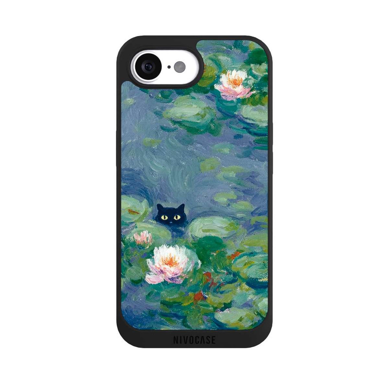 17 e NIVOpure Cat in the Pond Painting