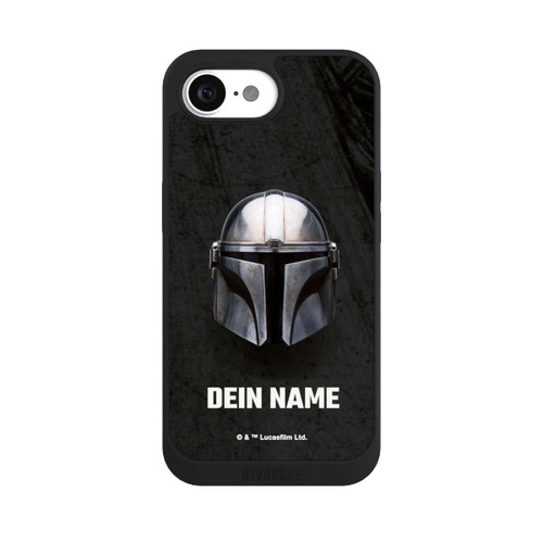 Apple iPhone 17e NIVOpure Star Wars Mandalorian Black Helmet customisable
