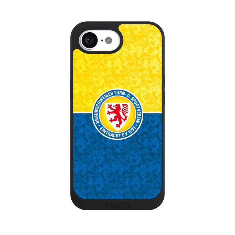 iPhone 17e NIVOpure Eintracht Braunschweig Motif Lions Jaune Bleu