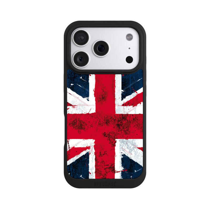 iPhone 18 Pro NIVOpure Union Jack - Grunge
