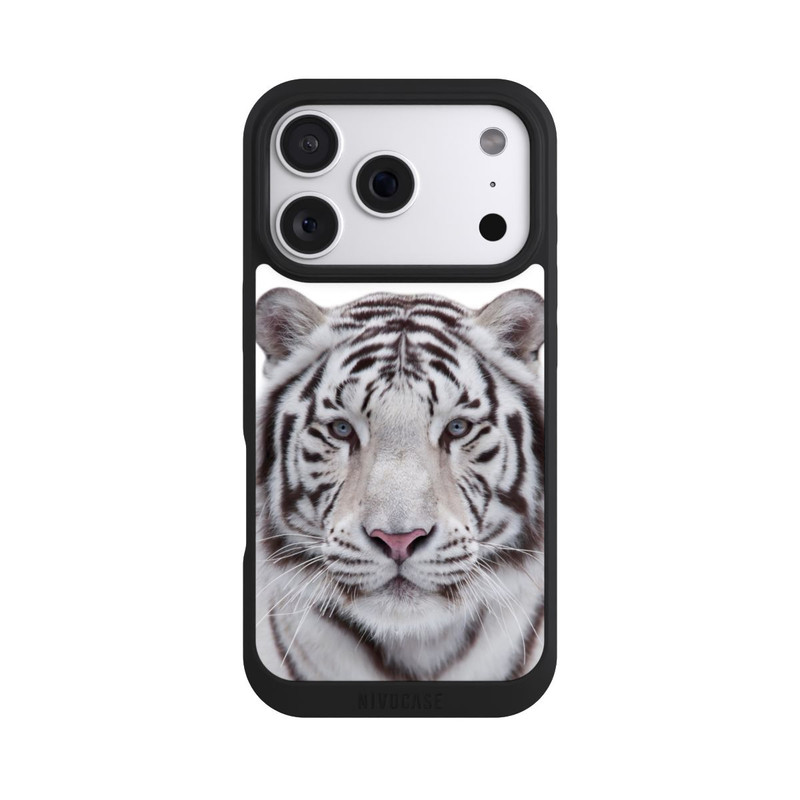 iPhone 18 Pro NIVOpure Tigre Blanc Majestueux