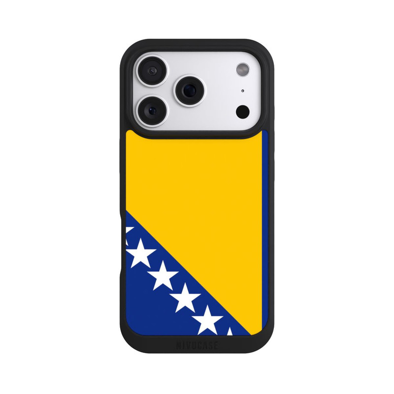 iPhone 18 Pro NIVOpure Drapeau de la Bosnie-Herzégovine