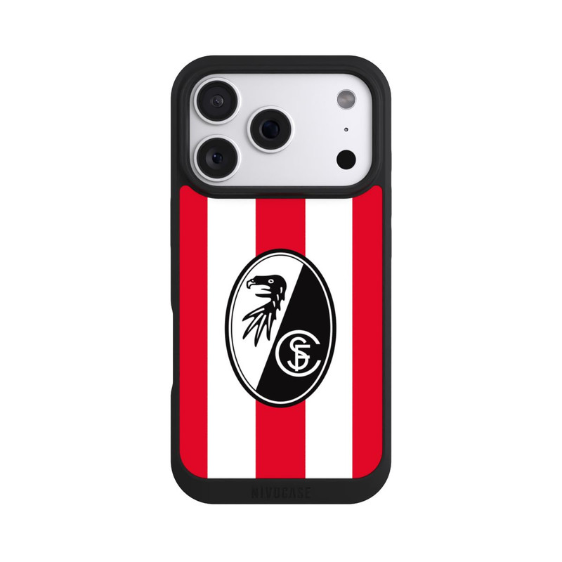 iPhone 18 Pro NIVOpure SC Freiburg - Rot Gestreift