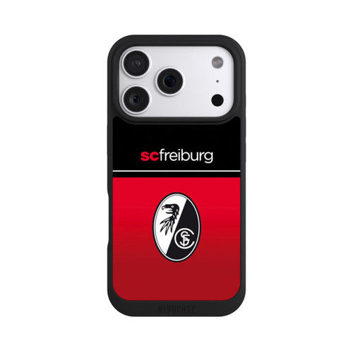 Apple iPhone 18 Pro NIVOpure SC Freiburg - Schwarz Rot