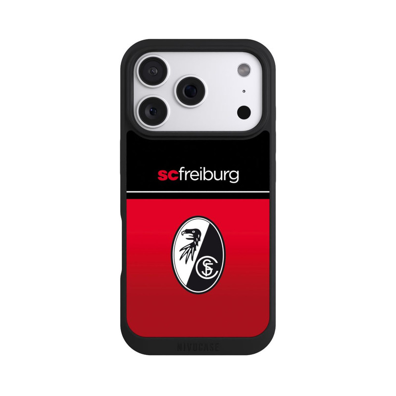 iPhone 18 Pro NIVOpure SC Freiburg - Schwarz Rot