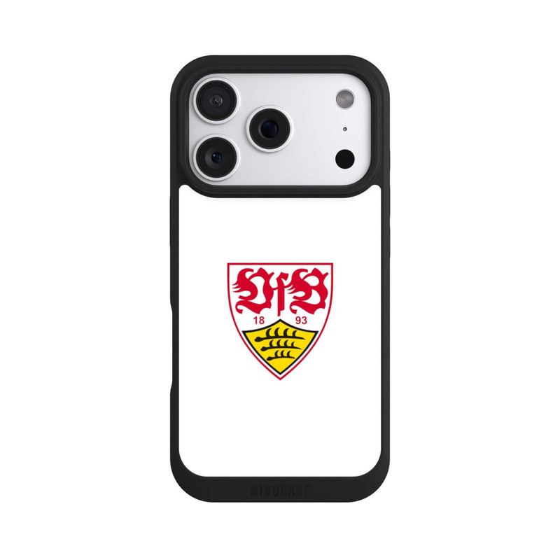 iPhone 18 Pro NIVOpure VfB Stuttgart Wappen Weiß
