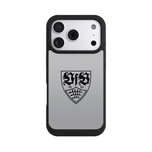 Apple iPhone 18 Pro NIVOpure VfB Stuttgart Wappen Grau