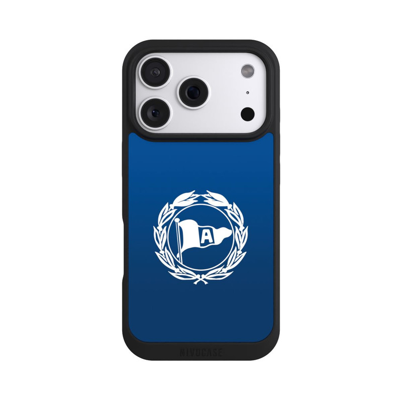 iPhone 18 Pro NIVOpure DSC Arminia Bielefeld Logo Weiss