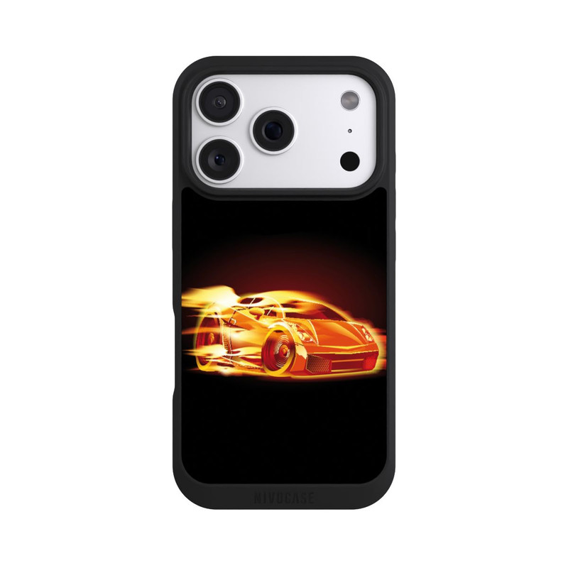 iPhone 18 Pro NIVOpure Voiture en Feu