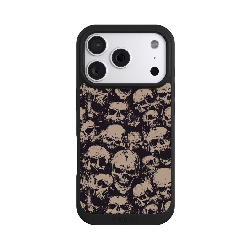 iPhone 18 Pro NIVOpure Halloween Totenköpfe