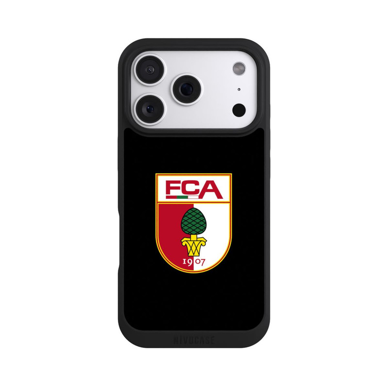 iPhone 18 Pro NIVOpure FC Augsburg Schwarz