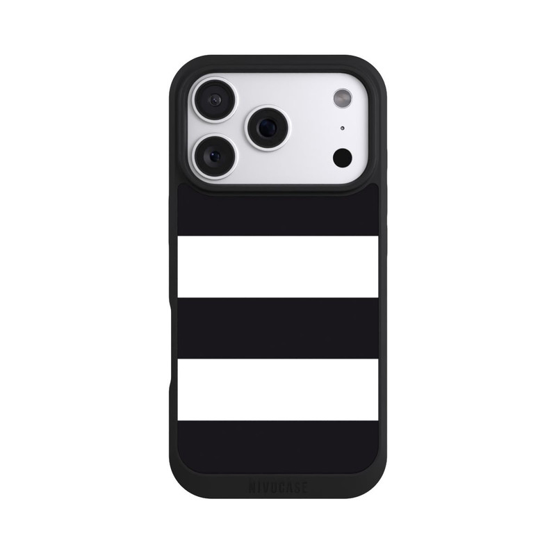 iPhone 18 Pro NIVOpure Rayures - Noir & Blanc