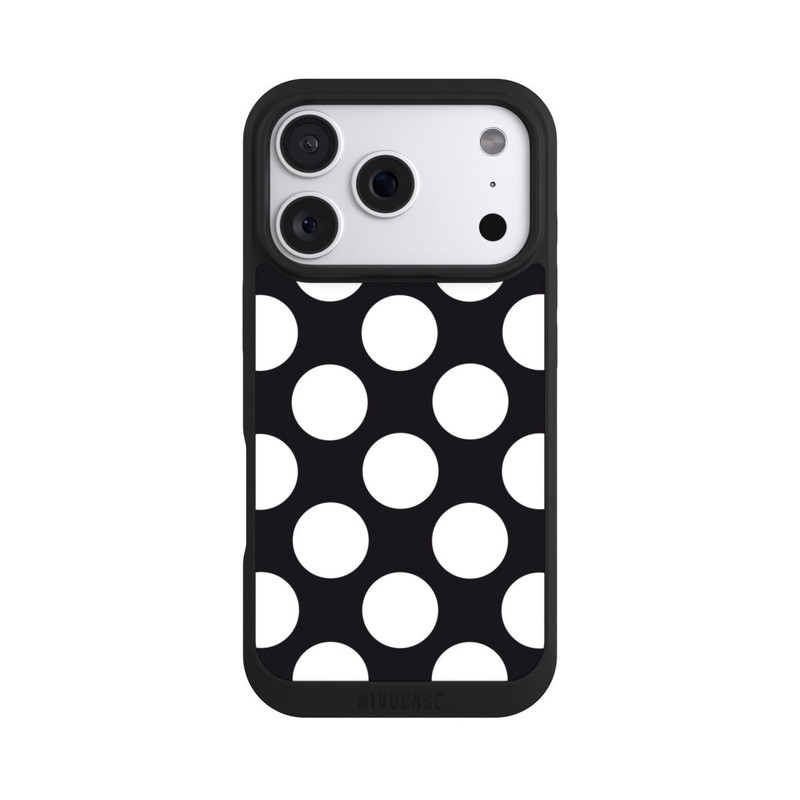 iPhone 18 Pro NIVOpure Gros points - Noir