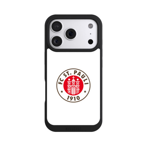 Apple iPhone 18 Pro NIVOpure FC St.Pauli Logo Weiss