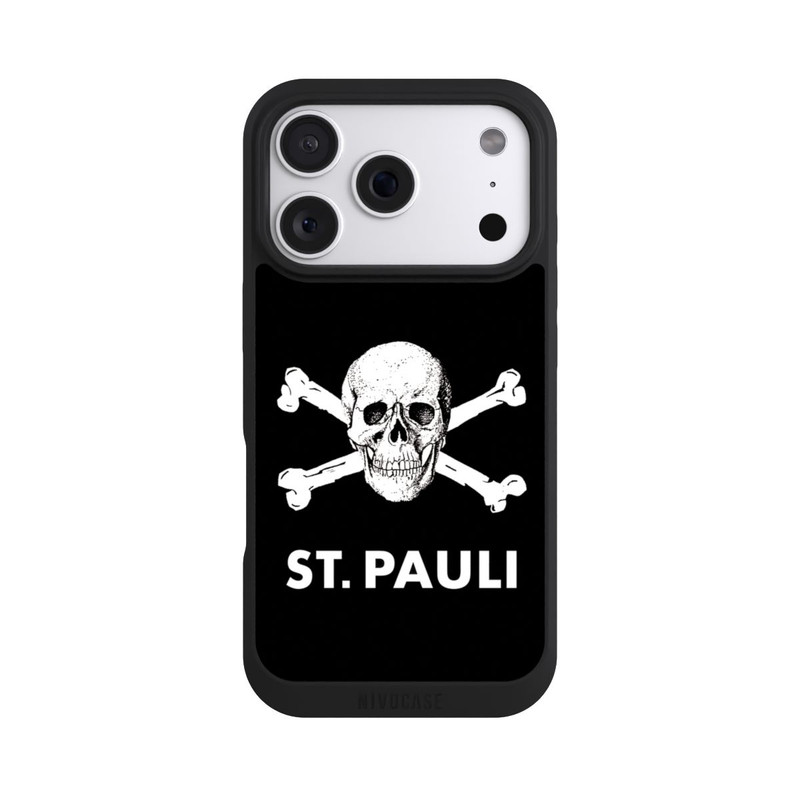 iPhone 18 Pro NIVOpure FC St.Pauli WhiteSkull