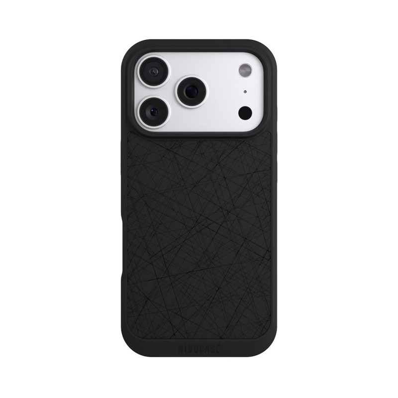 iPhone 18 Pro NIVOpure Traits Noirs Sans Fond