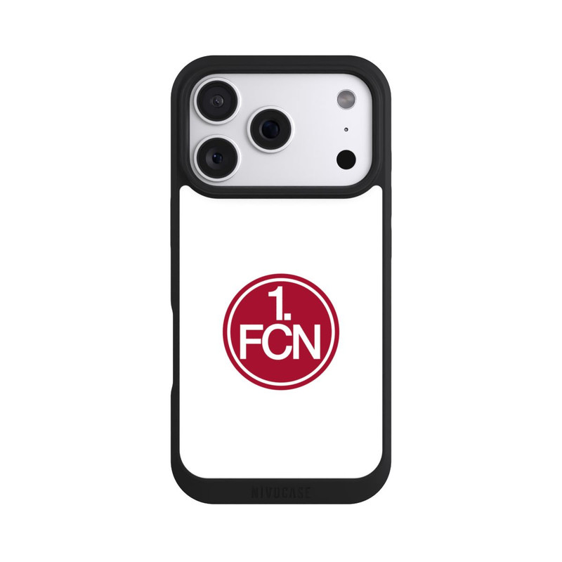 iPhone 18 Pro NIVOpure Weiß mit FCN Logo