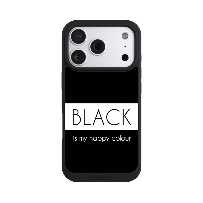 iPhone 18 Pro NIVOpure Black is my Happy Colour