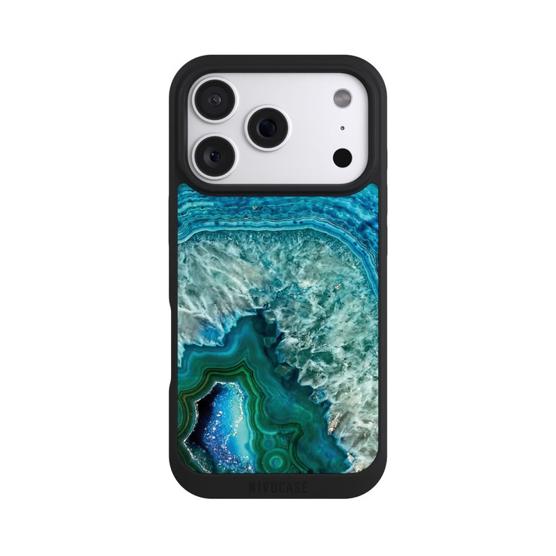 iPhone 18 Pro NIVOpure Kristall Achat Grün
