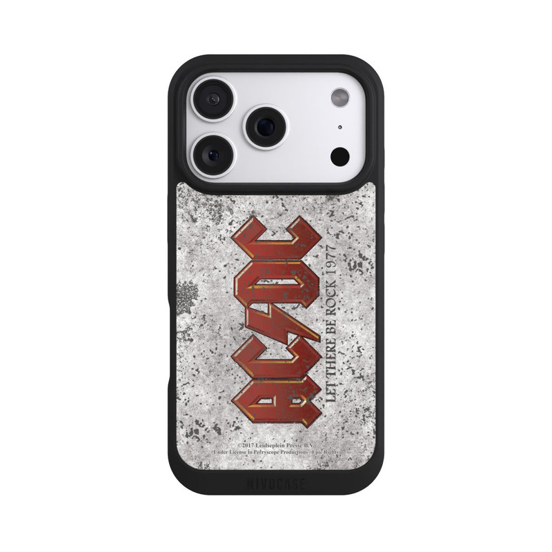 iPhone 18 Pro NIVOpure ACDC Let There Be Rock Grau
