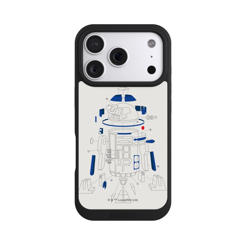iPhone 18 Pro NIVOpure R2D2 Dessin éclaté - StarWars 8