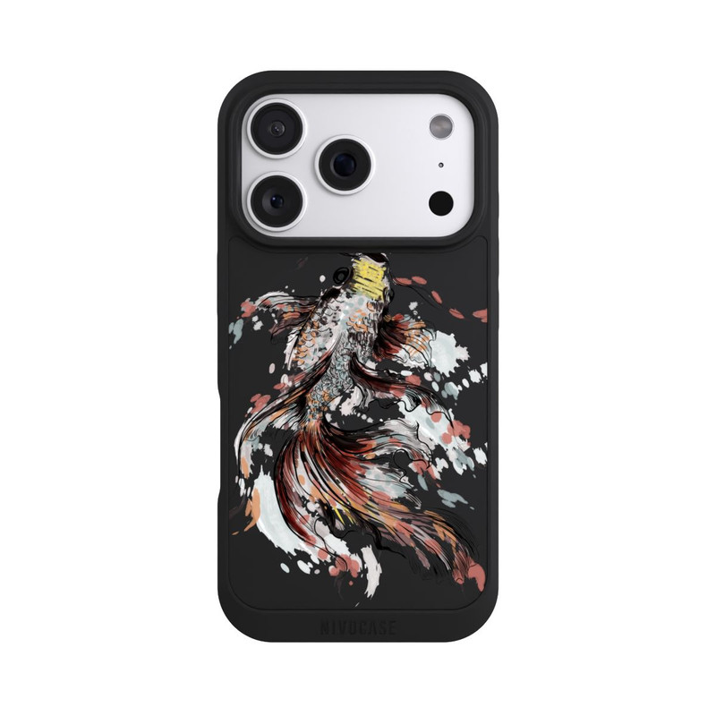 iPhone 18 Pro NIVOpure Koi (Watercolor) transparent