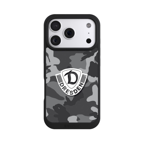Apple iPhone 18 Pro NIVOpure Dresden Camouflage Grau - Dynamo Dresden