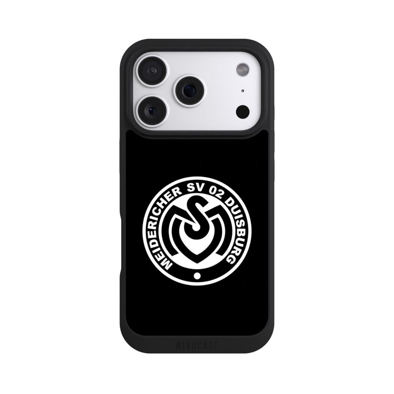 iPhone 18 Pro NIVOpure MSV Logo auf Schwarz