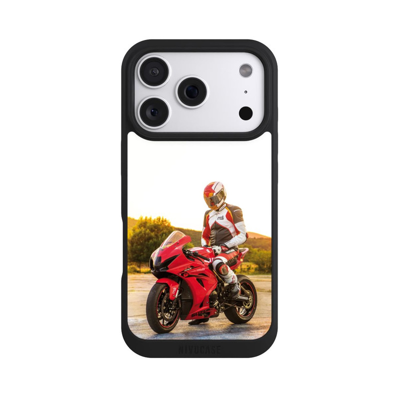 iPhone 18 Pro NIVOpure Rotes Motorrad MDS