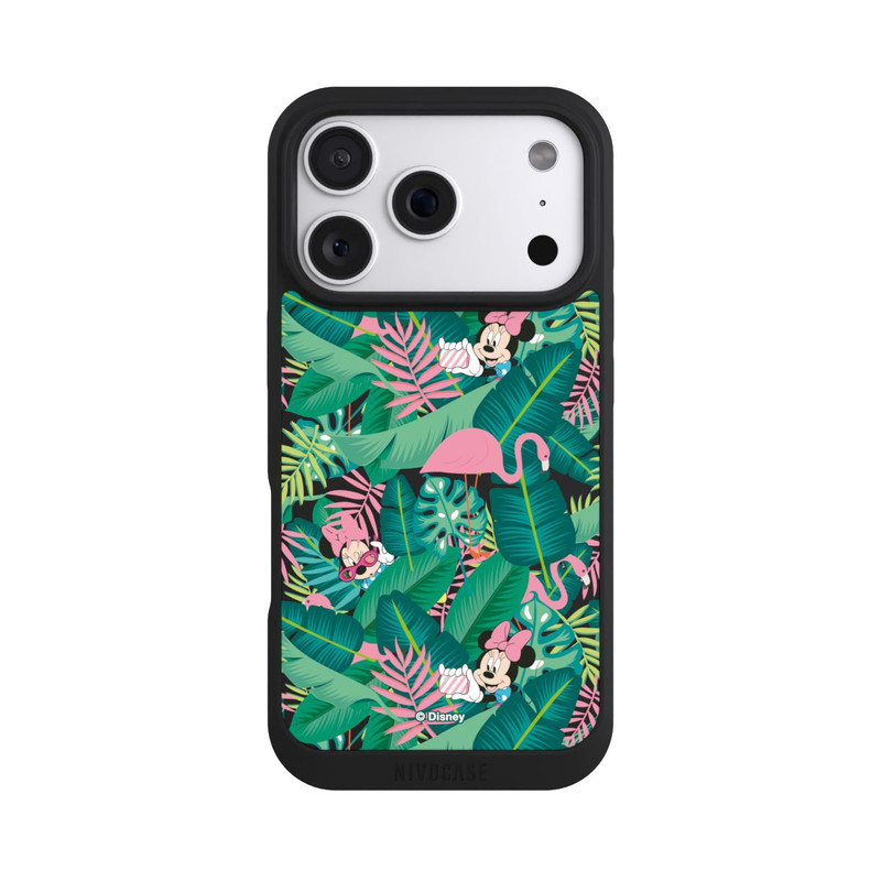 iPhone 18 Pro NIVOpure Minnie Été Feuilles de Palmier sans Fond