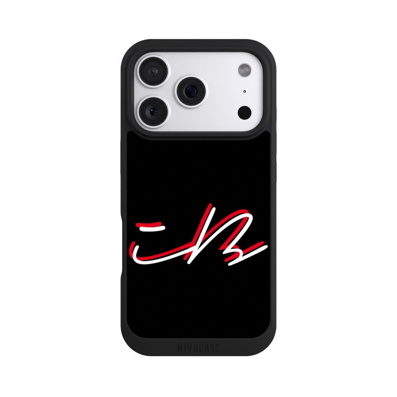 iPhone 18 Pro NIVOpure Iblali - Logo Weiß Rot