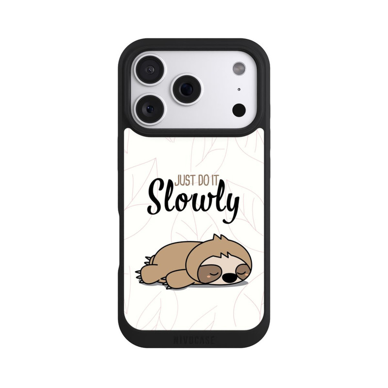 iPhone 18 Pro NIVOpure Just Do It Slowly Sloth